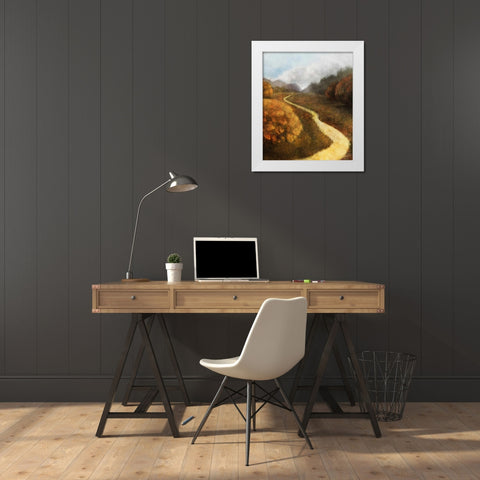 Dream Path 1 White Modern Wood Framed Art Print by Roko, Ken