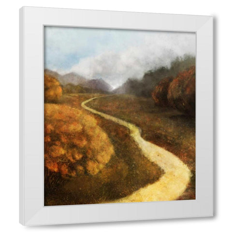 Dream Path 1 White Modern Wood Framed Art Print by Roko, Ken