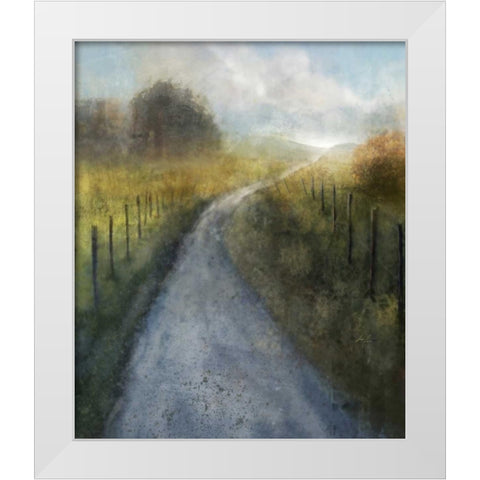 Dream Path 2 White Modern Wood Framed Art Print by Roko, Ken