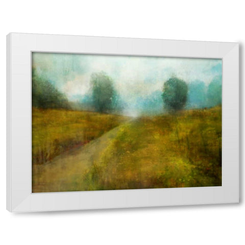 Downton Walk 2 White Modern Wood Framed Art Print by Roko, Ken