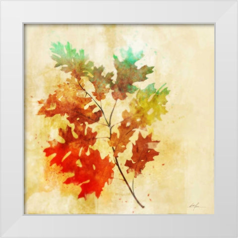 Vibrant Autumn 2 White Modern Wood Framed Art Print by Roko, Ken