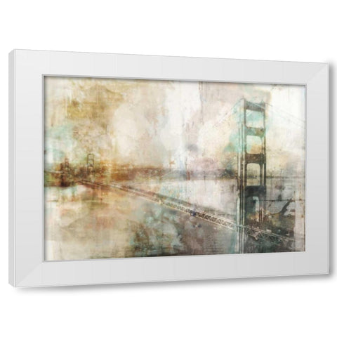 Industrial Impression White Modern Wood Framed Art Print by Roko, Ken
