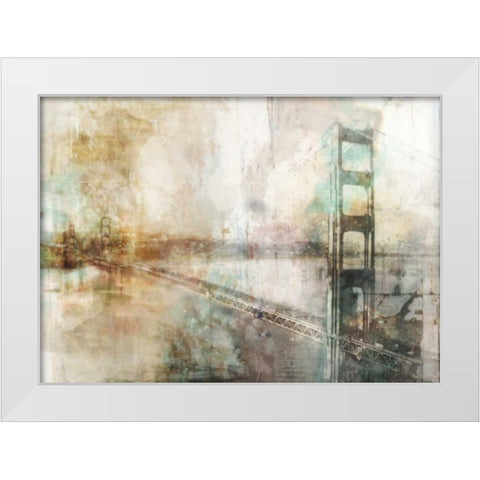 Industrial Impression White Modern Wood Framed Art Print by Roko, Ken