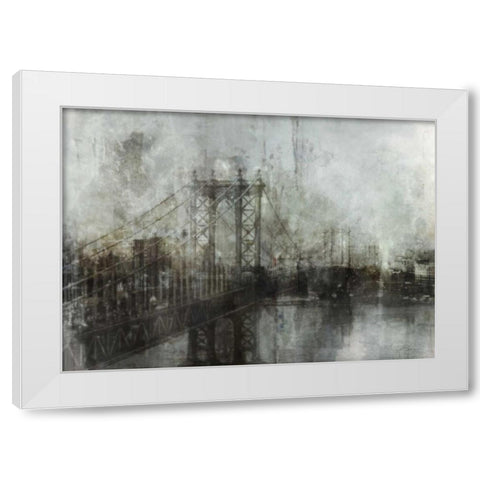 Industrial Mood White Modern Wood Framed Art Print by Roko, Ken