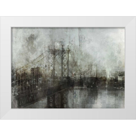 Industrial Mood White Modern Wood Framed Art Print by Roko, Ken