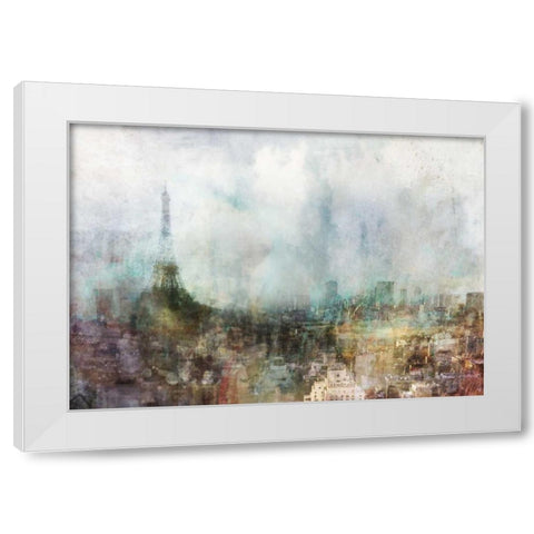 Our Paris White Modern Wood Framed Art Print by Roko, Ken
