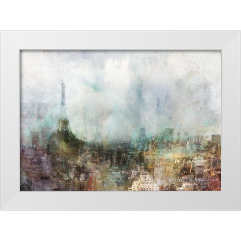 Our Paris White Modern Wood Framed Art Print by Roko, Ken