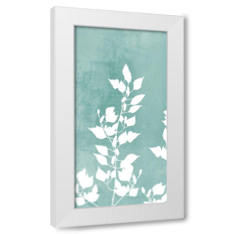 Sringtime Branch Panel 1 White Modern Wood Framed Art Print by Roko, Ken