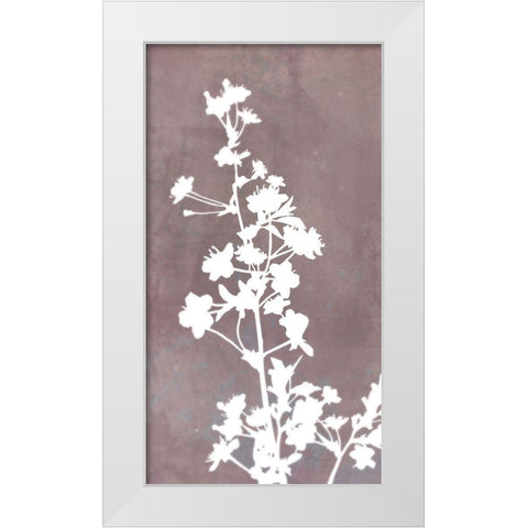 Blossom Branch Panel 1 White Modern Wood Framed Art Print by Roko, Ken