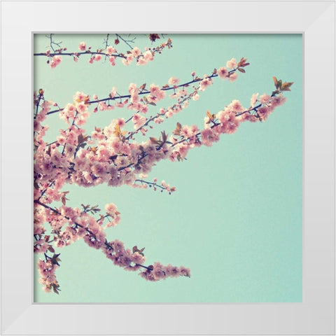 Beautiful Spring White Modern Wood Framed Art Print by Dvorak, Vicki
