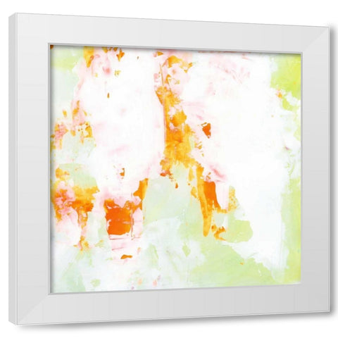 Garden Abstraction 7 White Modern Wood Framed Art Print by Buddenhaugen, Sophia