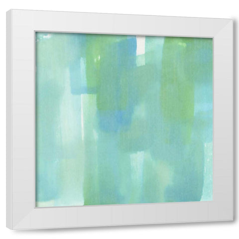 Garden Abstraction 23 White Modern Wood Framed Art Print by Buddenhaugen, Sophia
