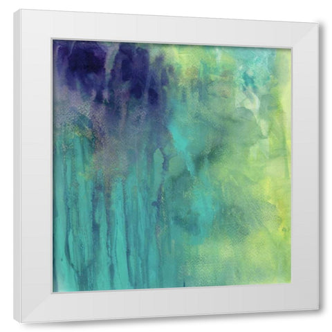 Garden Abstraction 29 White Modern Wood Framed Art Print by Buddenhaugen, Sophia
