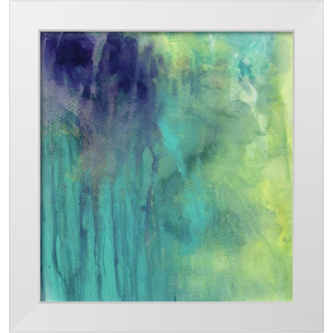 Garden Abstraction 29 White Modern Wood Framed Art Print by Buddenhaugen, Sophia