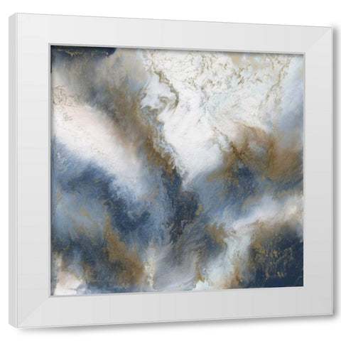 Let the light shine White Modern Wood Framed Art Print by Bering, Blakely