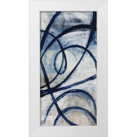 Sound of silence White Modern Wood Framed Art Print by Hutton