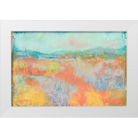 Dream of the Horizon 1 White Modern Wood Framed Art Print by Miller, Sonia