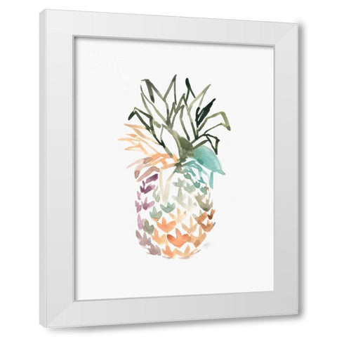 Cool and Tropical 2 White Modern Wood Framed Art Print by Swartz, Megan