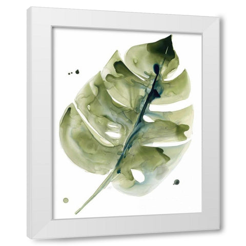 Warm tropics 1 White Modern Wood Framed Art Print by Swartz, Megan