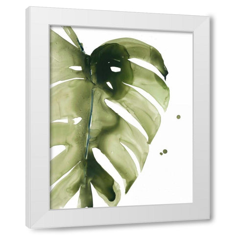 Warm tropics 2 White Modern Wood Framed Art Print by Swartz, Megan