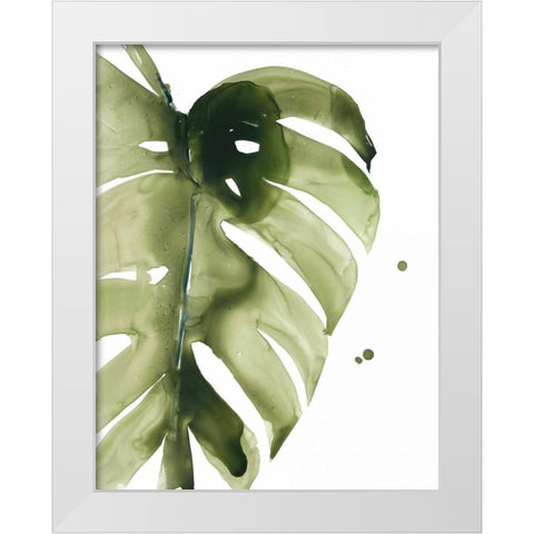 Warm tropics 2 White Modern Wood Framed Art Print by Swartz, Megan