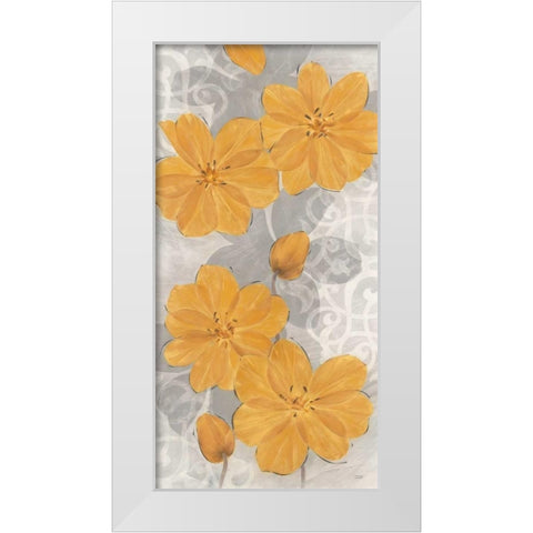 Amber Medina Panel White Modern Wood Framed Art Print by Stoyanov, Ivo