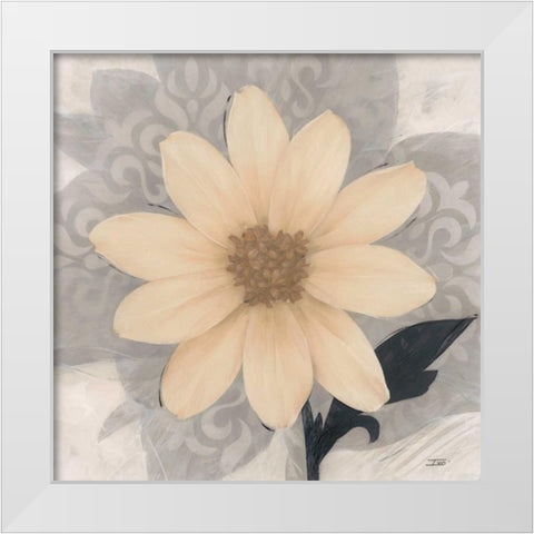 ?lÃ©gance CrÃ¨me White Modern Wood Framed Art Print by Stoyanov, Ivo