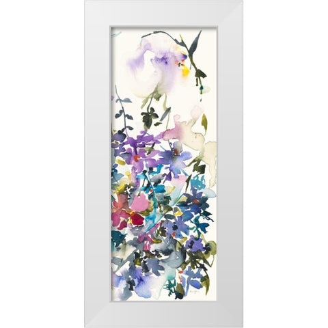 Forever Summer 2 White Modern Wood Framed Art Print by Johannesson, Karin