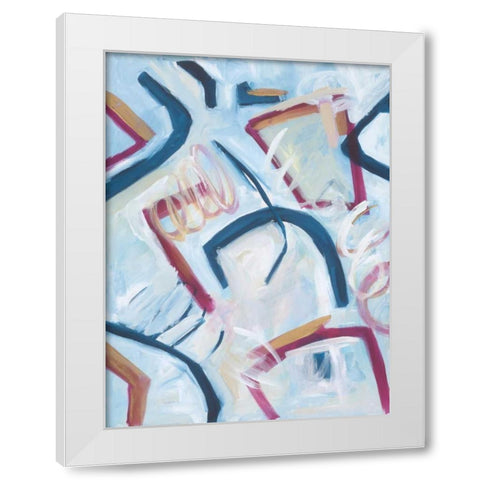 Building Dreams White Modern Wood Framed Art Print by Phelps, Edith