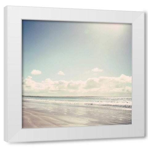 Perfect Place White Modern Wood Framed Art Print by Susannah Tucker Photography