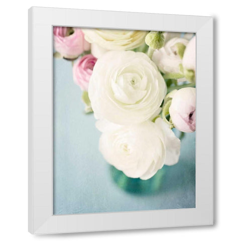 Still Beauty in Pastel 1 White Modern Wood Framed Art Print by Susannah Tucker Photography