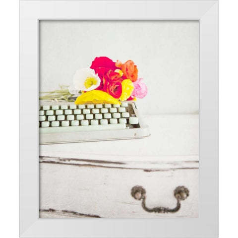 Happy Daydream 1 White Modern Wood Framed Art Print by Susannah Tucker Photography