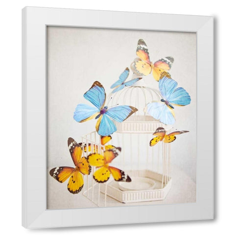 Happy Daydream 2 White Modern Wood Framed Art Print by Susannah Tucker Photography