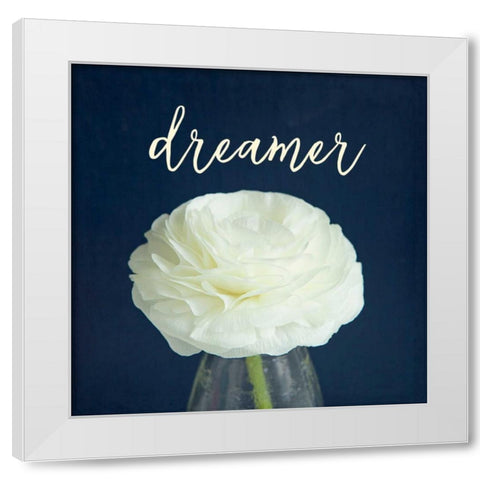 Dreamer White Modern Wood Framed Art Print by Susannah Tucker Photography