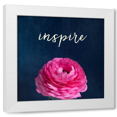 Inspire White Modern Wood Framed Art Print by Susannah Tucker Photography