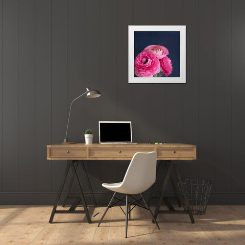 Enchanted Posies White Modern Wood Framed Art Print by Susannah Tucker Photography