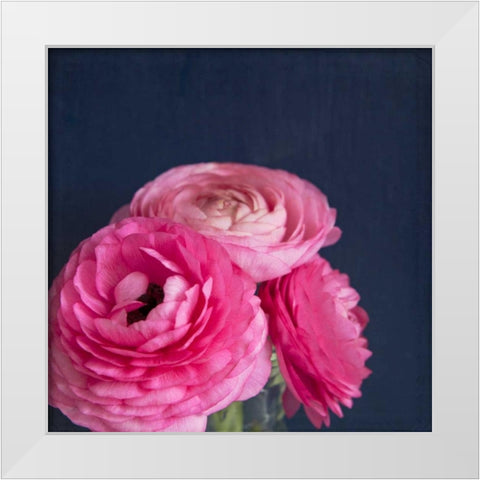 Enchanted Posies White Modern Wood Framed Art Print by Susannah Tucker Photography