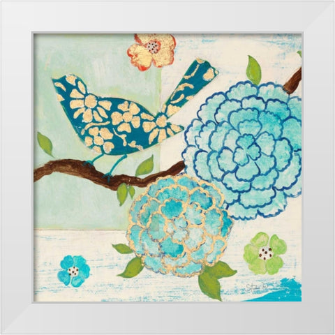 Heavenly Creatures 2 White Modern Wood Framed Art Print by Studio M