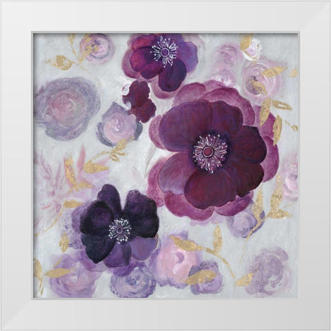 Ethereal Garden 2 White Modern Wood Framed Art Print by Studio M