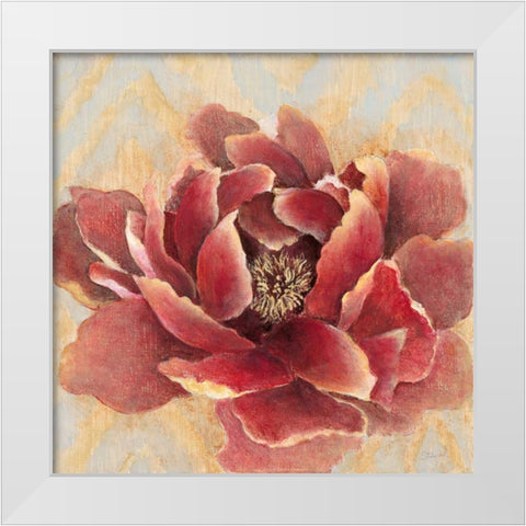 Desirous White Modern Wood Framed Art Print by Studio M