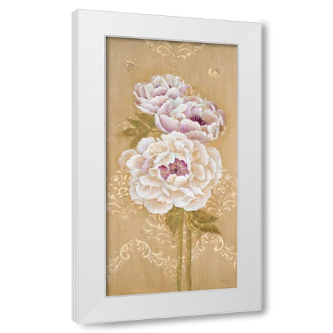 Opulent Simplicity Panel 1 White Modern Wood Framed Art Print by Studio M
