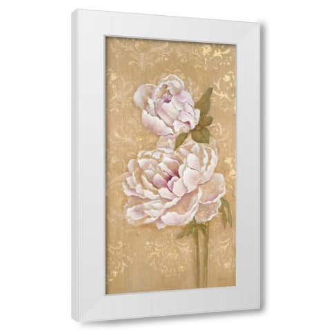 Opulent Simplicity Panel 2 White Modern Wood Framed Art Print by Studio M