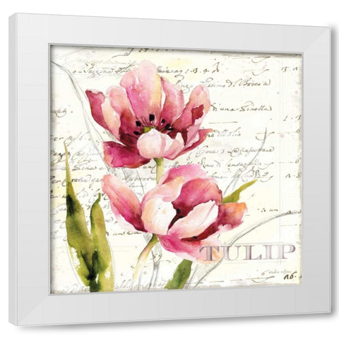 Memory Sketch 1 White Modern Wood Framed Art Print by Studio Rofino