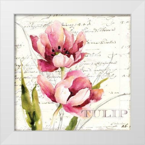 Memory Sketch 1 White Modern Wood Framed Art Print by Studio Rofino