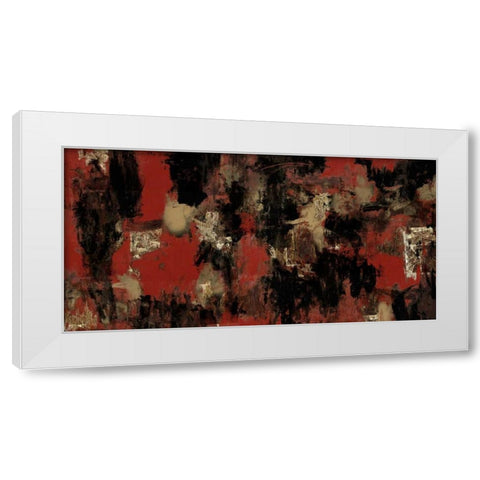 Abstract Defined White Modern Wood Framed Art Print by Green, Elise