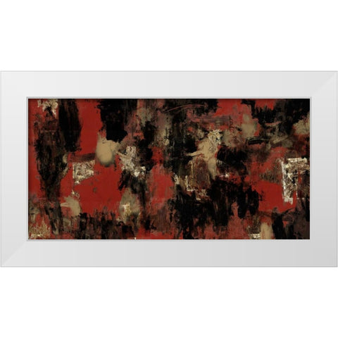 Abstract Defined White Modern Wood Framed Art Print by Green, Elise
