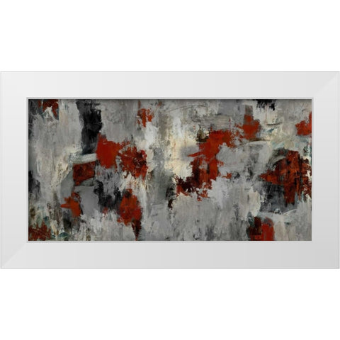 Abstract Defined White Modern Wood Framed Art Print by Green, Elise