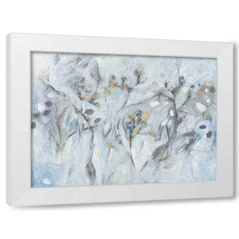 Botanical Invisioned White Modern Wood Framed Art Print by Green, Elise