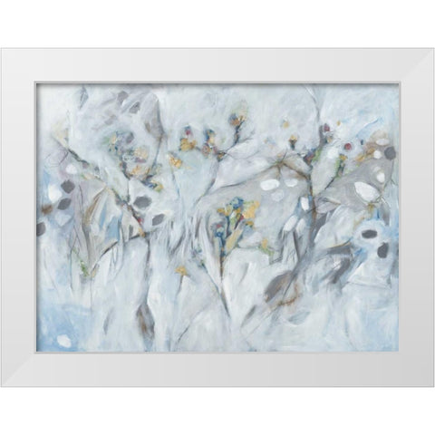Botanical Invisioned White Modern Wood Framed Art Print by Green, Elise