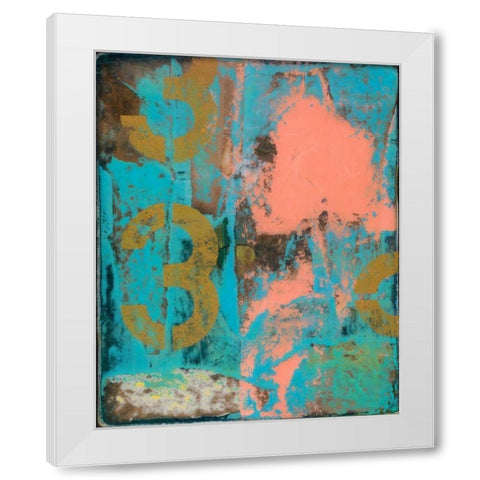 Urban Collage 33 White Modern Wood Framed Art Print by Fainelli, Deanna